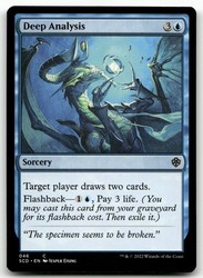 Deep Analysis 46/418 Starter Commander Decks Common