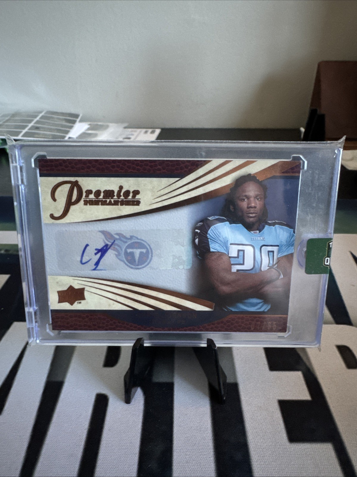 Chris Johnson Upper Deck Premier Premier Penmanship #PP22 Base