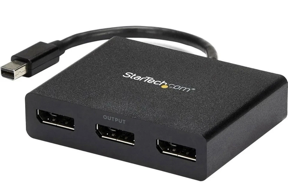 StarTech Mini DisplayPort to DisplayPort Multi-Monitor Splitter - 3-Port MST Hub - Image 3 of 4