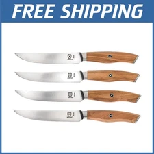 Renaissance Collection Olive Wood Steak Knives