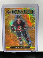 Tim Stutzle - Dazzlers Orange #DZ-33 -  2021-22 Upper Deck
