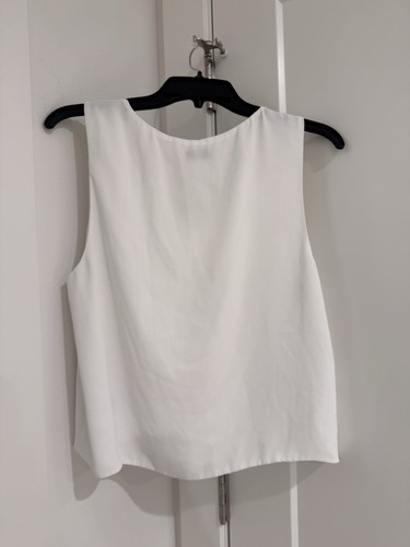 ARITZIA - BABATON - White Tank Blouse - Size L - Pre-Owned - Picture 3 of 4