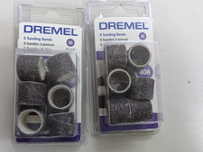 2 Pack of 6 ea. NEW Original DREMEL Sanding Bands 60G- 408 - Free Ship