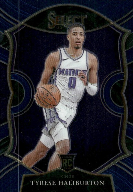 2020-21 Select Tyrese Haliburton Blue Rookie #72 Sacramento Kings