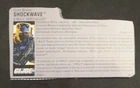 Shockwave File Card 1988 Gi Joe Vintage DC