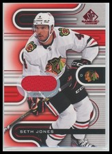 Seth Jones - 2022-23 SP Game Used Red Jersey #97 Chicago Blackhawks