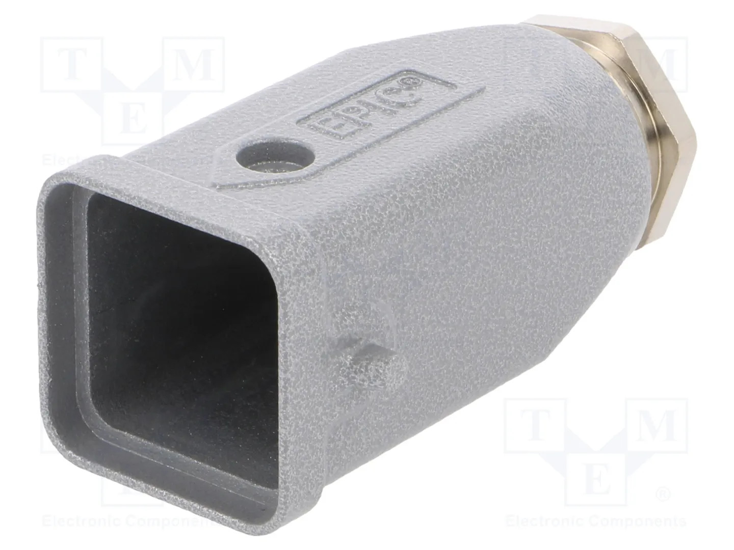 Enclosure for connectors: HDC; for cable; straight; straight; M20