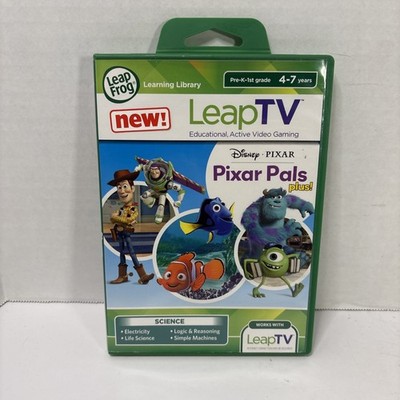 LeapFrog LeapTV Disney Pixar Pals Plus Science Educational Game 39148