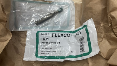 FLEXCO HB1 30471 Power Boring Bit for Conveyor Belt, High-Speed Steel - NEW