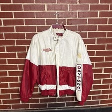 Vintage 80s NASCAR Winston Cup Series Jacket Swingster Daytona Size L USA Made