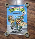 Teenage Mutant Ninja Turtles TMNT 1989 Playmates FHE Vintage Poster 22 x 31 Rare