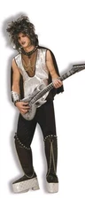 Forum Novelties Rock On 80s Adult Mens Costume Ome Size Up To 42" Chest    B2419