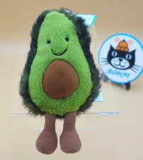 Jellycat Amuseables Avocado Bag Charm Plush Toy w/ Dust Bag Best Gift NWT