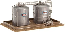 Faller Oil Storage Tanks - N Scale Model Railroad Building - #222131