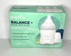 Evenflo Balance Plus Wide Baby Bottles 3-Pack 5oz Anti-Gas Vent BPA-Free Set