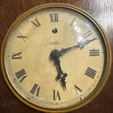 Vtg Telechron Electric Clock 4H167 Colonial Arch Top Mantel Keeps Perfect Time