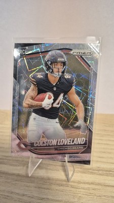 2025 Panini Prizm - Rookies Colston Loveland #319 Lazer Prizm (RC)