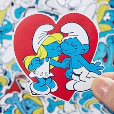65 Smurf Stickers
