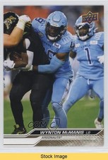 2024 Upper Deck CFL Gold Wynton McManis #78 READ r6v