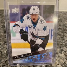 2020-21 Upper Deck Young Guns #498 Joel Kellman San Jose Sharks