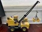 Vintage 1960's Pressed Steel Mighty Tonka Crane Bucket Truck Tonka MR-970