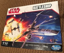 Star Wars Battleship Game Unused Unpunched Disney Hasbro 2016 Collectible!