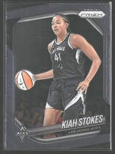 2025 Panini Prizm WNBA #58 Kiah Stokes Las Vegas Aces