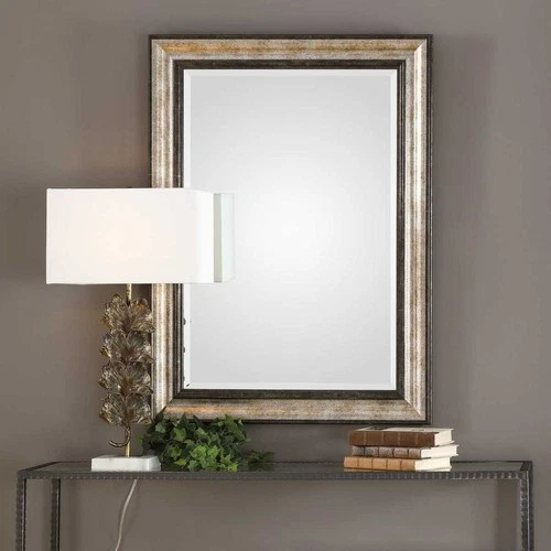 Uttermost 09366 Shefford Antiqued Silver Mirror - Picture 2 of 5