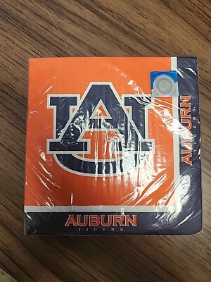 Auburn Tiger 2 ply paper luncheon napkin, Auburn tableware, Auburn university