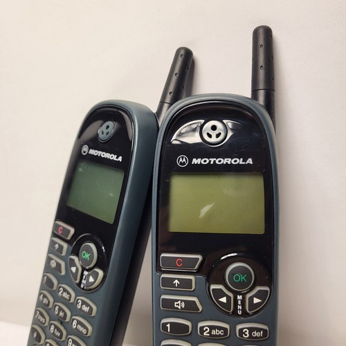 2x Vintage Motorola C520 & M3788e Mobile Phone Bundle Retro Brick Phone UNTESTED - Afbeelding 2 van 13