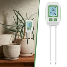 Soil NPK Analyser Meter 0-1999mg/kg Garden Farm Dual Needle Fertility Tester