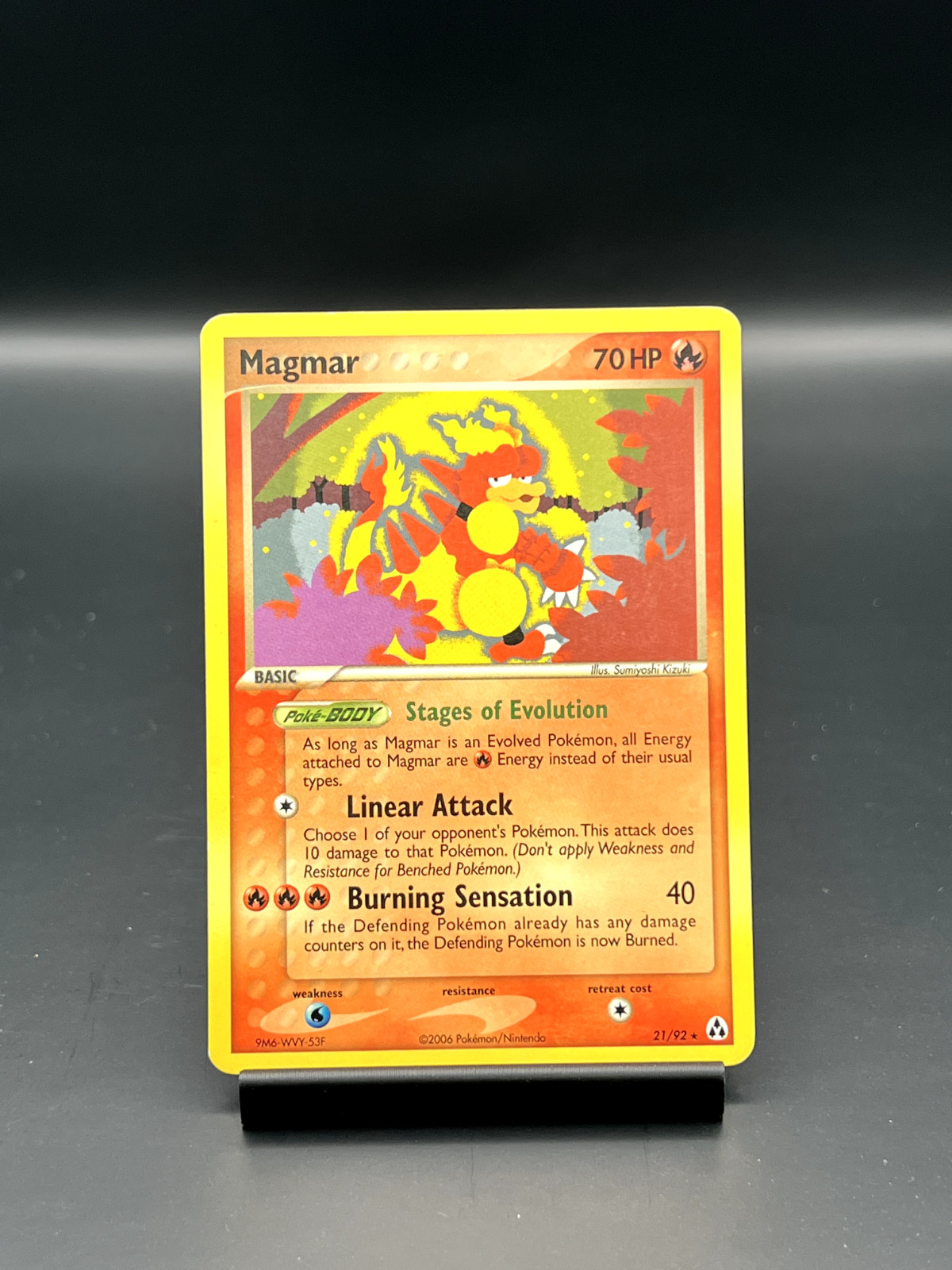 Pokemon Magmar 21/92 Legend Maker Regular
