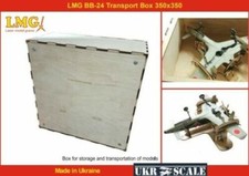 LMG BB-24 Transport Box 350x350 (Plywood) for models kit Laser Model Graving UK