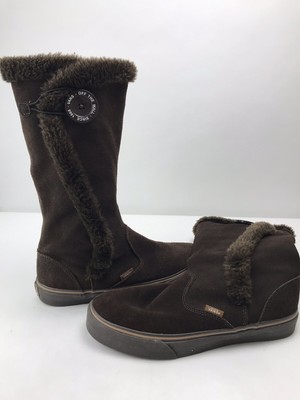 vans boots with fur