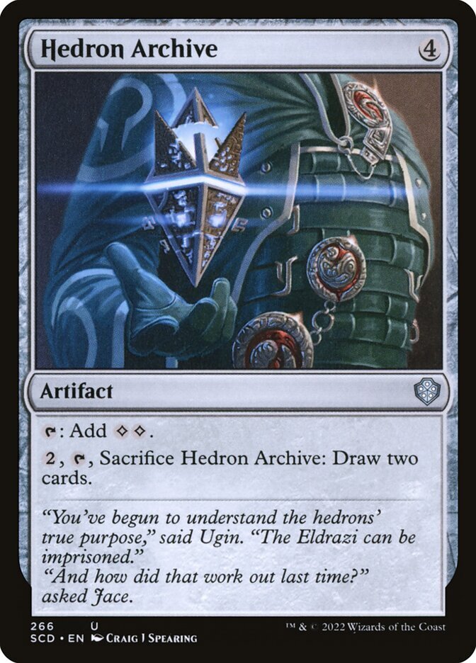 MTG Hedron Archive 266/418 Starter Commander Decks LP Magic the Gathering