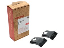 Yakima Q51 Q Tower Clips w/ A Pads Vinyl Pads 00651 2 clips Q 51 NEW in box
