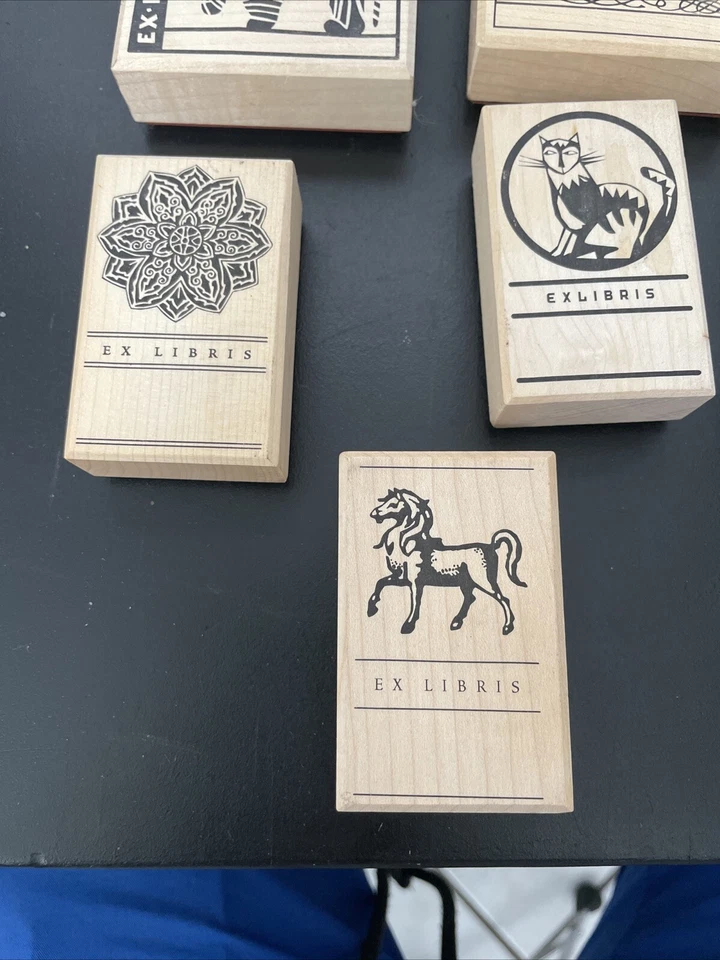 Exlibris Ex Libris Stempel Konvolut - Bild 3 von 4