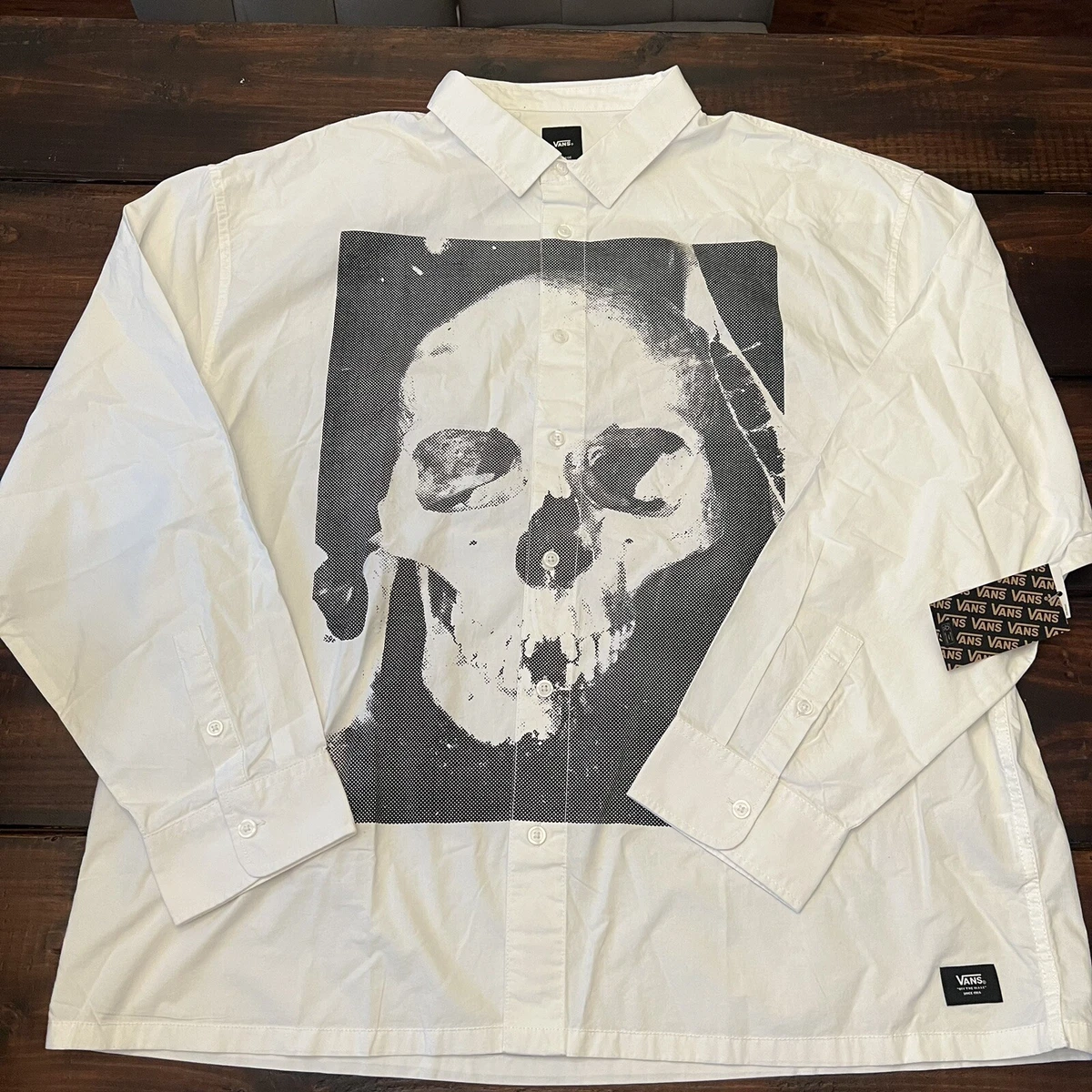 Vans long outlet sleeve button up