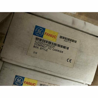 NEW For GE Fanuc IC200CHS022F Compact I/O Carrier Box Style Free Shipping
