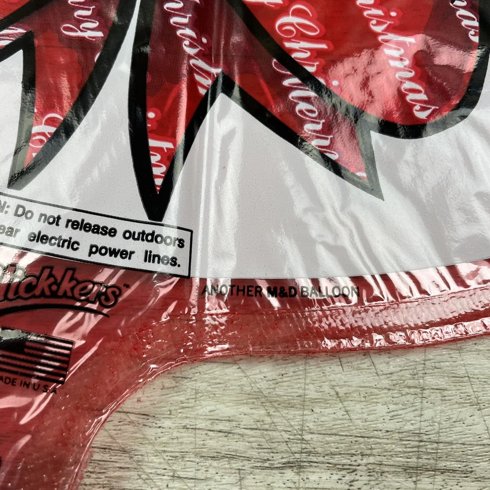 ВИНТАЖНЫЙ фольгированный воздушный шар Disney с гелием неиспользованный рождественский Микки Минни-Маус - Изображение 4 из 4