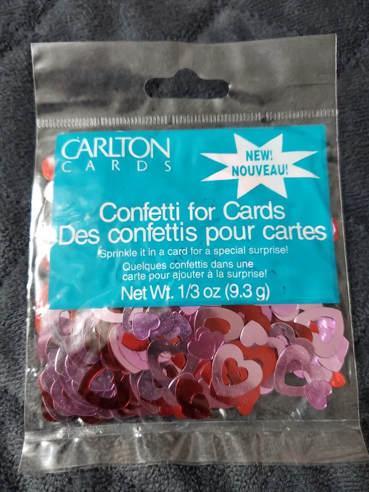 7oz+ Corazón Confeti Lámina Metálica Amor Cumpleaños San Valentín Decoración de Mesa Foto 2 de 4