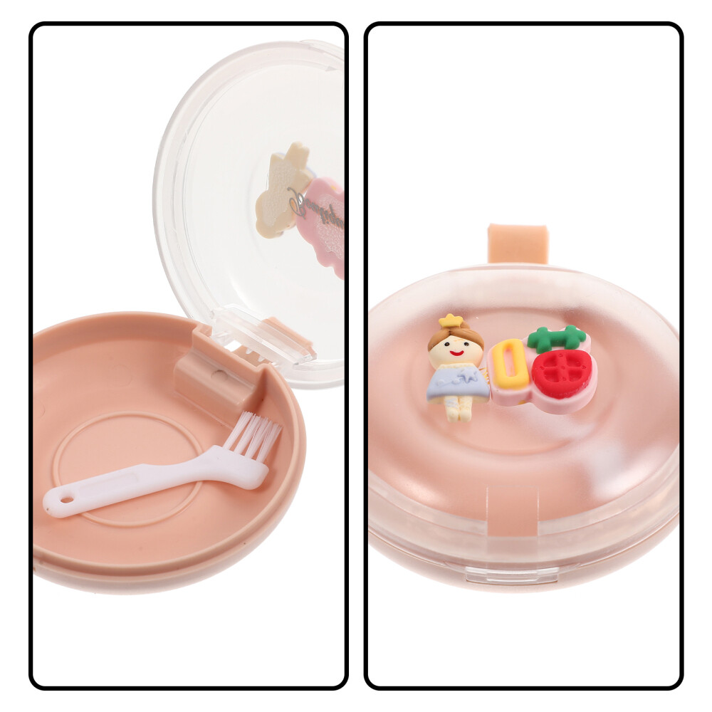 Travel Retainer Case Small Denture Cartoon Brace Cases Pocket eBay