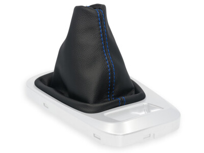 Audi TT 8J DSG Gear Shift Boot Gaiter – Leather With Red Stitching – 2006-2014