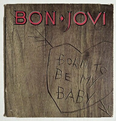 Bon Jovi Born To Be My Baby / Love For Sale Rare 1988 Mini CD Single