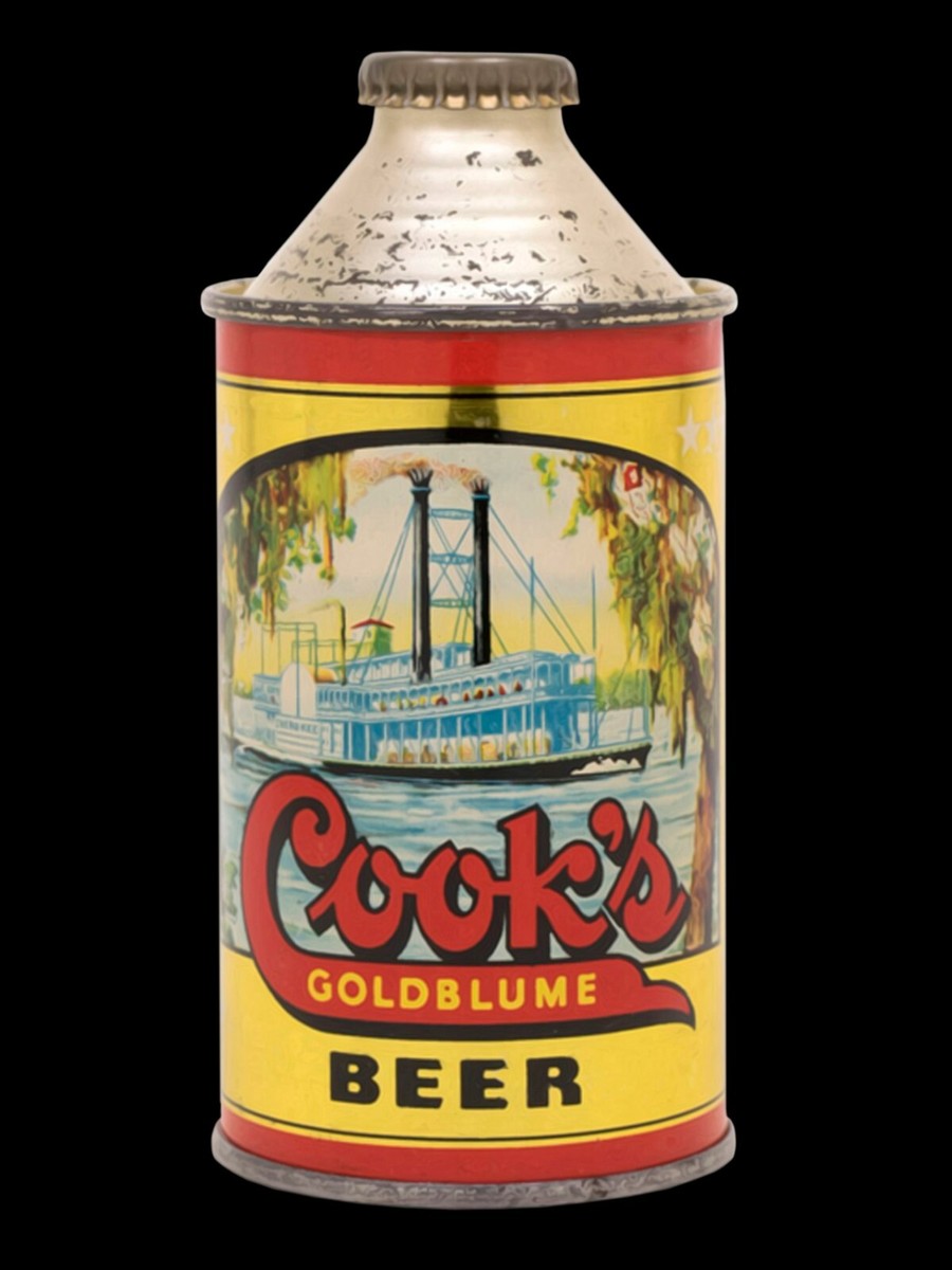 Cook's Beer of Evansville, Indiana New Metal Sign: 12 X 16