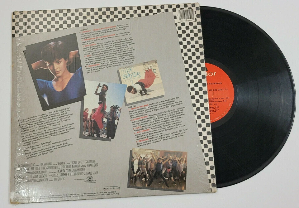 BREAKIN' ORIGINAL MOTION PICTURE SOUNDTRACK - VARIOUS ARTITS   - ALBUM (1989) Foto 2 de 2