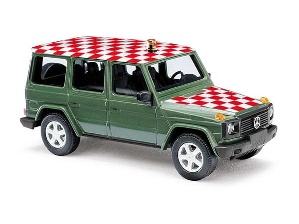 Busch 51430 Mercedes Benz G-Klasse 90 Flugfeldwagen ArmeegrüN 1:87 Neu-image
