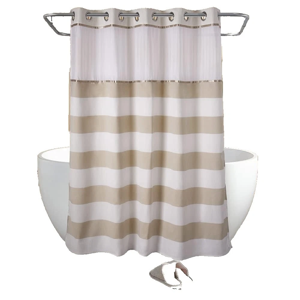 Cortinas de Ducha Moderna a Rayas