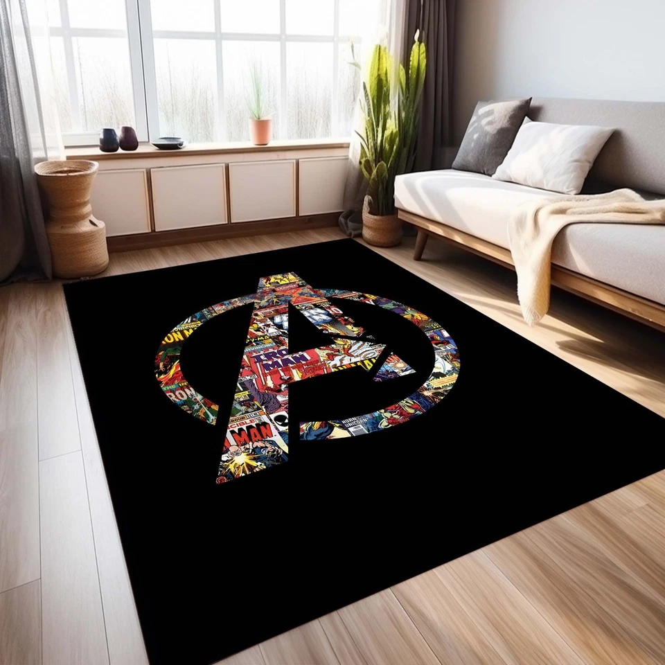 Avenger Rug Custom Gift Rug Personalized Rug Floor Rug,Rugs for interior Carpet - Image 4 of 4