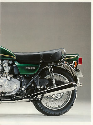 KAWASAKI Brochure KZ1000 Z1000 1978 Sales Catalog REPRO | eBay